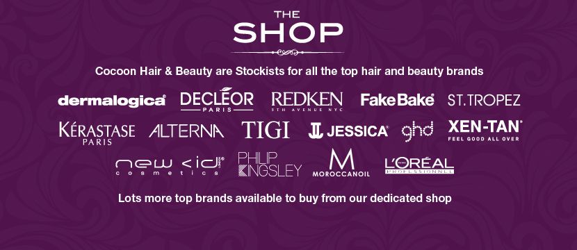 Cocoon Hair and Beauty Shop, top hair and beauty brands