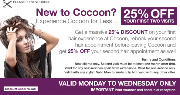Save 25% on Hair